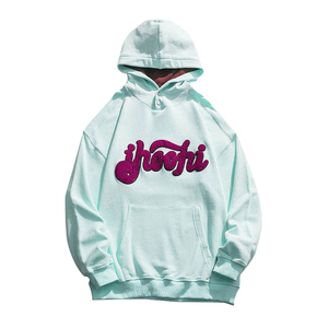 เสื้อฮู้ดผ้าฟลีซทำจากผ้าฝ้ายมีหลายสีงานตามสั่งและมีฮู้ดปักผ้ากำมะหยี่สำหรับผู้ใหญ่ - Product Image 5