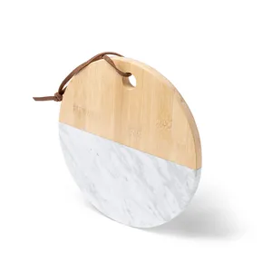 Tagliere Personalizzato in Bambù e Marmo, Utensili da Cucina per Uso Promozionale - Product Image 2