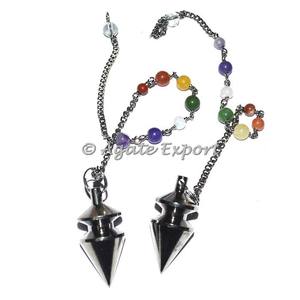 Péndulo de gota de Metal negro, piedra curativa Natural, Péndulo de latón y Metal negro, precio más bajo - Product Image 4