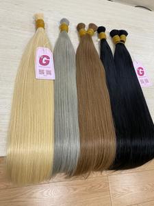 En vrac Super Double Dessiné Deep Wavy 100% Vierge Haute Qualité Cheveux Humains Bleach Blonde Cheveux Vietnamiens Matière Première 30 Pouces - Product Image 5