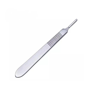 Ensemble d'instruments médicaux ergonomiques de qualité supérieure en acier inoxydable n° Manche de scalpel détachable 3/4/7, alimentation manuelle, certifié CE - Product Image 3