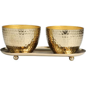 ราคาขายส่งโลหะเงินเชิงเทียนขี้ผึ้งหม้อเทียนVotiveคอนเทนเนอร์ลึกเทียนทําสําหรับแสงตกแต่งเทศกาล - Product Image 6