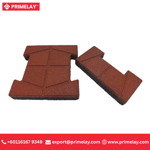 Revêtement de sol en caoutchouc extérieur en forme de H pour garages et allées de stationnement Pavé résistant à l'abrasion avec une excellente traction - Product Image 6