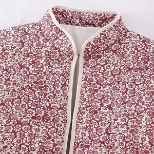 Luxe Décontracté Imperméable Floral Chaud Sublimation Vente Chaude Vêtements Manches Longues Veste pour Femmes - Product Image 3