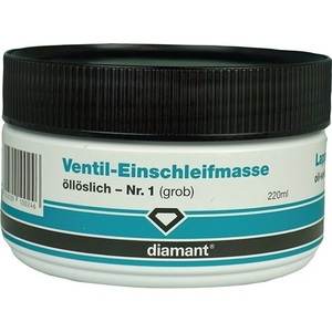 Composé abrasif diamanté à grain grossier gris pour le rodage de soupapes - Product Image 1