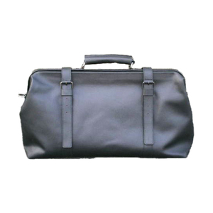 Royaa Fashion PVT Top Grade Premium Pugmark Classic Genuine Leather Unisex Travel <b>Bag</b> <b>Waterproof</b> Laptop Carrying Messenger - Product Image 4