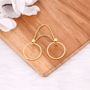 สร้อยพลอยทัวร์มาลีนสีชมพูทรงกลมธรรมชาติ925แข็งห่วงโซ่สีเหลืองทองทำมือสำหรับเธอ - Product Image 4