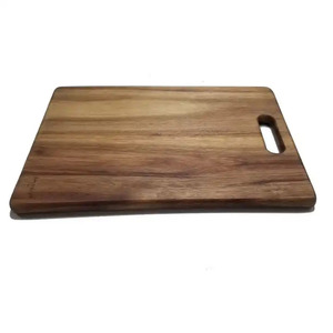 Tabla de cortar de madera de gran venta, tabla de cortar de frutas y verduras de Color marrón para mesa y accesorios de cocina hechos a mano - Product Image 2