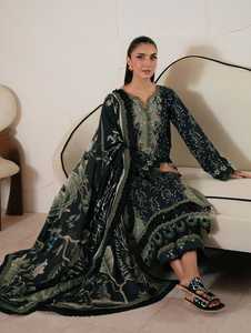 ชุดสูท3ชิ้นผ้าทอจากอัฟกานิสถานสำหรับผู้หญิง - Product Image 4