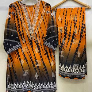 Elegantes damas bordadas Cortrai Kurtis a precios al por mayor \ Kurtis para mujeres en India - Product Image 2