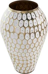 Vase à fleurs en métal de luxe élégant, collection de vases à fleurs décoratifs haut de gamme pour la décoration de salle à manger, Zahid Exports - Product Image 3