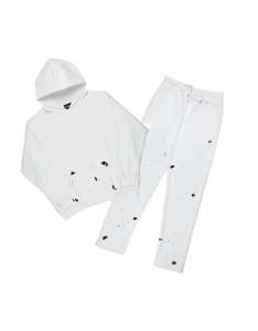 ชุดวอร์มผ้าฝ้ายแนวสตรีทชุดวิ่งจ๊อกกิ้งกลางแจ้งน้ำหนักเบาออกแบบโลโก้ได้ตามที่ต้องการ - Product Image 3