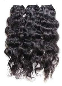 10 pulgadas 100% Original HD estilo ondulado Natural encaje directo de la India 30 pulgadas extensiones de cabello humano Remy indio crudo 3 paquetes - Product Image 5