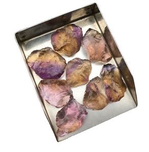 Wholesale 5-Piece Natural Ametrine Rough Loose Gemstones Big Size Raw Gemstone Mixture for Jewelry Making - Product Image 1