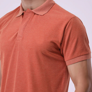 Polos de hombre de ropa informal, producto de Venta caliente, nuevo diseño, logotipo personalizado, polos transpirables de Color sólido para hombre - Product Image 5