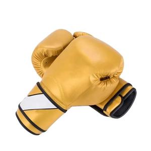 Guantes de Boxeo de Sparring de la Mejor Calidad, Cuero Dorado Original, Estilo Personalizado, Guantes de Boxeo Profesionales para Entrenamiento, Venta al por Mayor, CP-BG-48 - Product Image 4