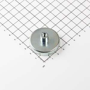 Ferrit Flachgreifer con boccola filettata Ø40x18mm - Product Image 1