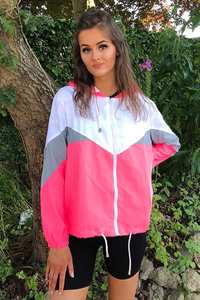 Veste coupe-vent oversize vintage rétro imperméable à capuche pour la course en plein air épaisseur fine - Product Image 5