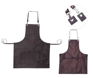 Welding <b>Apron</b> <b>Leather</b> Welding Protective Flame Resistant Work <b>Apron</b> Cowhide <b>Leather</b> Fireproof Welding <b>Apron</b> - Product Image 2