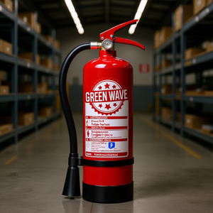 Extincteur à mousse sans fluor de haute qualité de 6 litres 'Green Wave' fabriqué en Italie - Produit d'usine GW6A - Product Image 3