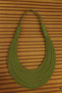 Collar Grueso de Varias Capas, Collar de Cordón Encerado, el Mejor Regalo para Fiestas, Gargantilla con Bordado de Diseñador para Joyería de Fiesta para Mujer - Product Image 6