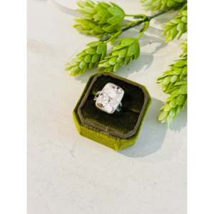 Bague style Southwest avec cheval sauvage et argent sterling, sertie de pierre naturelle et monture en or rose, taille 7.75, idéale pour un cadeau - Product Image 3