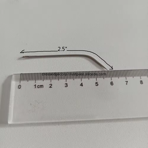 Aiguilles de vente chaude japon or Rose incurvé couture à la main C Type perruque faisant aiguille aiguilles de tissage de cheveux - Product Image 5