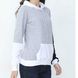 Sweat à capuche surdimensionné en molleton de coton respirant et personnalisable pour femmes et hommes - Vêtement décontracté écologique - Product Image 3