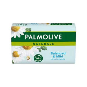 Sabun putih Palmolive dengan Vitamin E diresapi dengan sifat nutrisi 90g pembersihan lembut untuk kulit bersinar