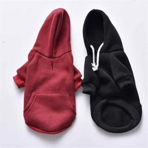 100% High Quality Oem / Odm Services Classic Winter <b>Dog</b> Solid Cotton Fleece Cheap Pullover <b>Dog</b> <b>Hoodies</b> - Product Image 1
