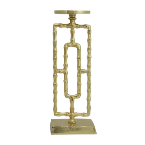 Candelero de suelo de Metal cuadrado alto para decoración moderna del hogar y hotel Almacenamiento de Navidad Hecho EN LA India - Product Image 1