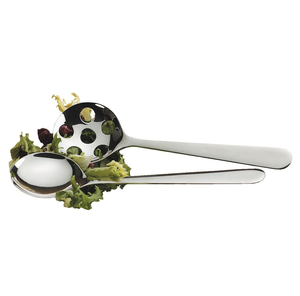 Cuillère à salade en acier inoxydable de qualité supérieure pour la table à manger à domicile, couverts, cuillère à thé, prix bas, design artisanal - Product Image 4