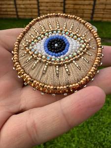 Gold Plated Peach Moonstone Gemstone Bead Charms <b>3</b> Bead Cluster <b>Pendants</b> for Jewelry Making, Handmade Birthstone Charms - Product Image 2