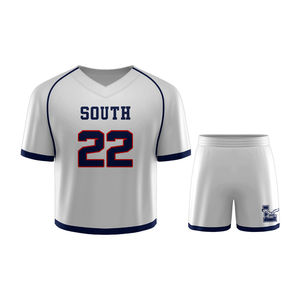 Nouveaux uniformes de lacrosse personnalisés en gros, très vendus, professionnels, à séchage rapide, de haute qualité, vêtements de sport d'équipe, maillots et shorts durables - Product Image 1