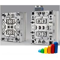 Fournisseur pas cher d'outils de moulage par injection plastique personnalisés, moules, pièces en plastique ménagères, moulage par injection de précision, tube lego