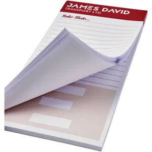 Bloc-notes promotionnel personnalisé Desk-Mate FSC, bloc-notes de merchandising personnalisable - Product Image 2