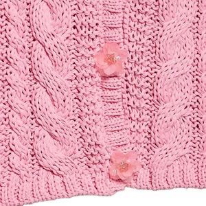 Camisetas sin Mangas de Punto con Cuello Redondo, Estampado Digital de Flores, Transpirables, Ligeras y Dulces, 100% Poliéster, Nueva Moda Primavera 2025 para Mujer - Product Image 4