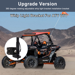 Aleación de Aluminio CNC de Alta Resistencia 360 °   Soporte de Montaje de Luz Ajustable Rápido de 1.75 a 2 Pulgadas, Soporte de Luz para ATV UTV - Product Image 6