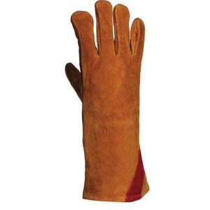 Gants de travail en cuir isolés de soudage de conduite de haute qualité pour hommes - Product Image 6