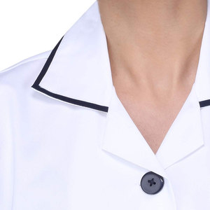 Uniformes médicos de hospital de manga corta con logotipo personalizado para mujer, traje de enfermería unisex de alta calidad - Product Image 2