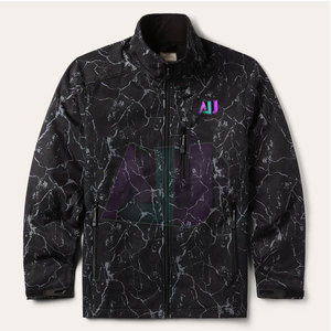 Veste Softshell d'hiver pour homme, logo personnalisé sur le devant, écologique, respirante, légère, tissu nylon/polyester, haute qualité - Product Image 1