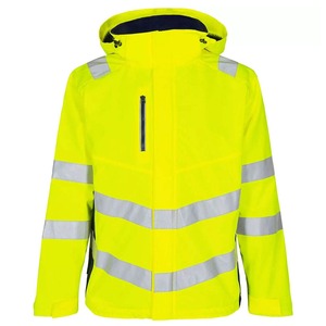 Chaqueta de Seguridad de Alta Visibilidad con Franja Reflectante, Antibacteriana, Certificada CE, Hecha de Poliéster en Pakistán - Product Image 4