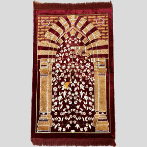 Alfombrilla de oración musulmana plegable de nuevo diseño, alfombra de oración portátil más vendida, alfombrillas de oración plegables, alfombrillas de oración portátiles de viaje al por mayor - Product Image 3