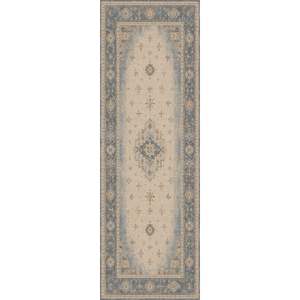 Netline Home Cool Medallion Off <b>White</b> Traditional Washable <b>Rug</b> - Product Image 2