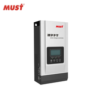 Contrôleur de Charge Solaire MPPT Indispensable pour Système Solaire Domestique PC1800F 12V 24V 48V 60A 80A 100A Régulateur Solaire MPPT