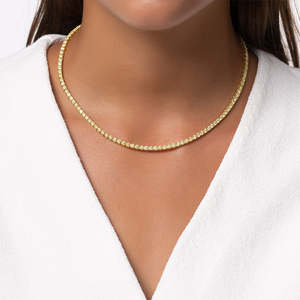Collar de Diamantes Elara Tennis - Product Image 3