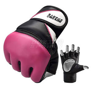 Guantes de MMA Ligeros y Ecológicos de Alta Calidad con Logotipo Personalizado, Cierre de Velcro y Cuero Cómodo, Equipo de Entrenamiento - Product Image 3