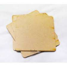 Posavasos de MDF y precio barato de tamaño personalizado con producto de Venta caliente hecho a mano con artesanía natural de una sola pieza - Product Image 5