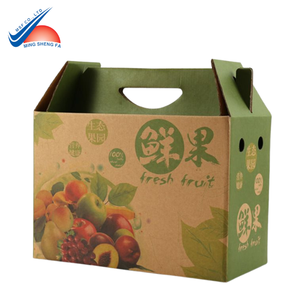 Caja de cartón ventilada para fruta-Embalaje corrugado duradero que garantiza frescura y transporte de exportación seguro-Fábrica de Vietnam - Product Image 2