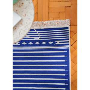 ชุดพรมปูพื้นผ้าลินินขนาด120X80ซม. สองด้าน - Product Image 2